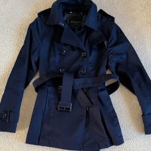 Banana Republic Midnight Blue Trench Coat